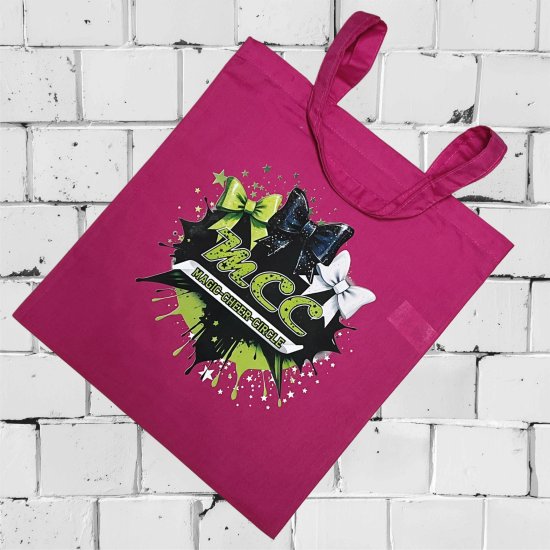 Einkaufsbeutel "pink" Design 3Bows